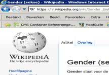 Gender op Wikipedia