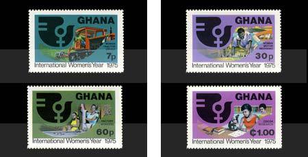 Postzegels uit Ghana